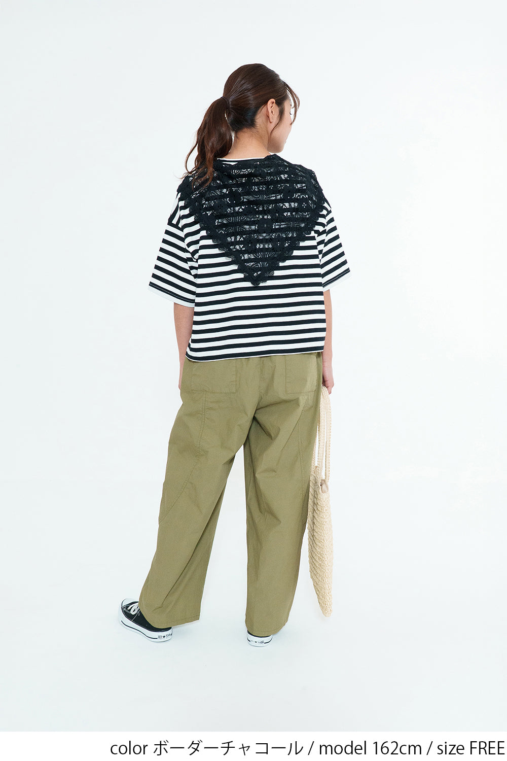 Lace Scarf T-Shirt