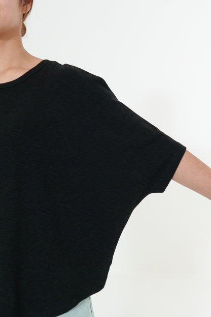 Slub Rib 2-Way Henley Pullover