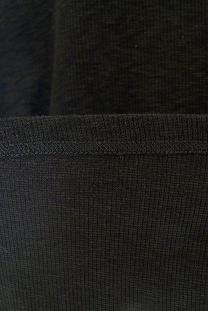 Slub Rib 2-Way Henley Pullover