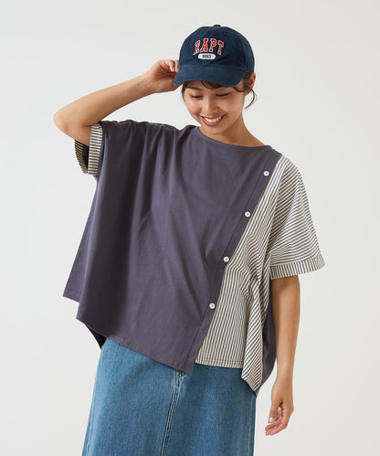 Mixed Material Dolman