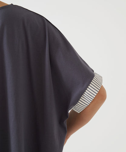 Mixed Material Dolman