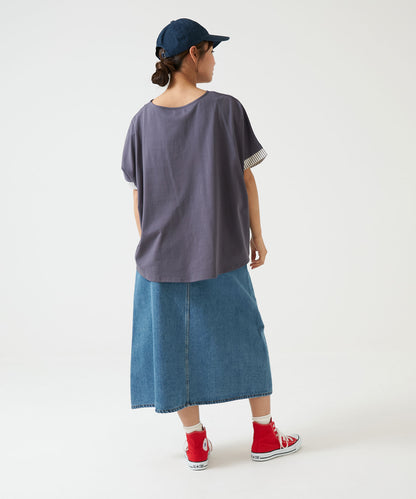 Mixed Material Dolman