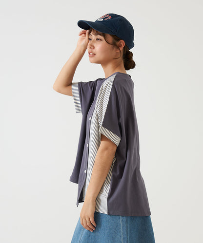 Mixed Material Dolman