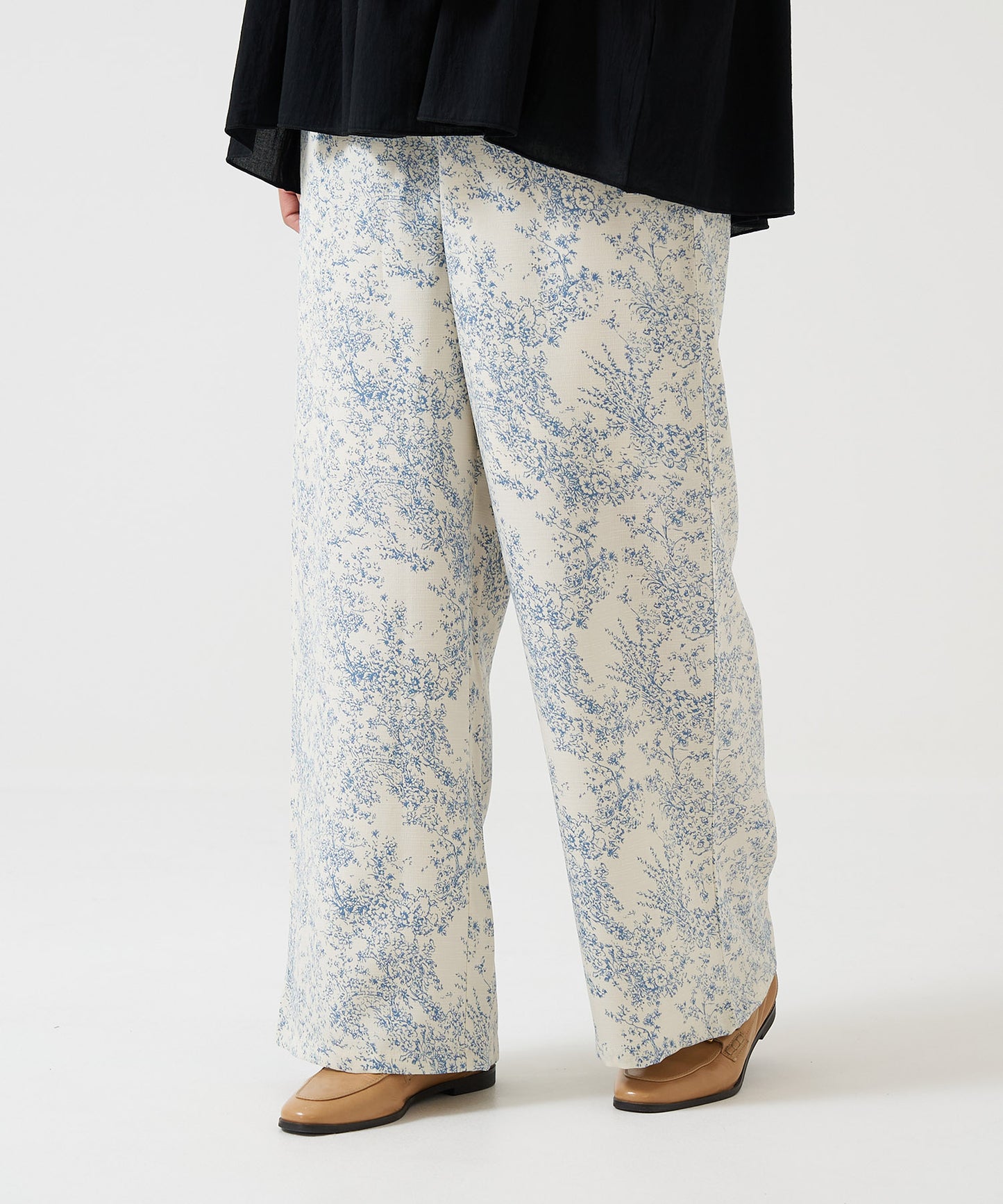 Easy Pattern Wide Pants