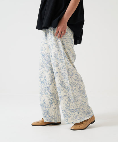 Easy Pattern Wide Pants
