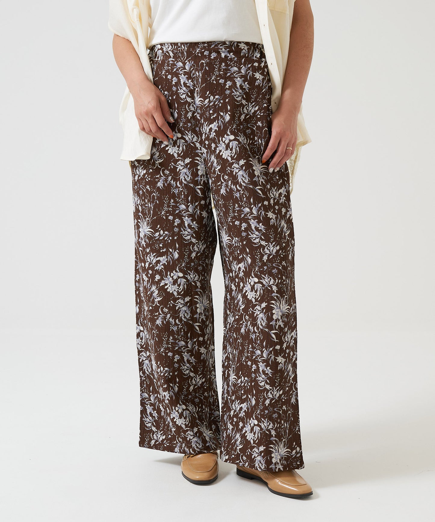 Easy Pattern Wide Pants