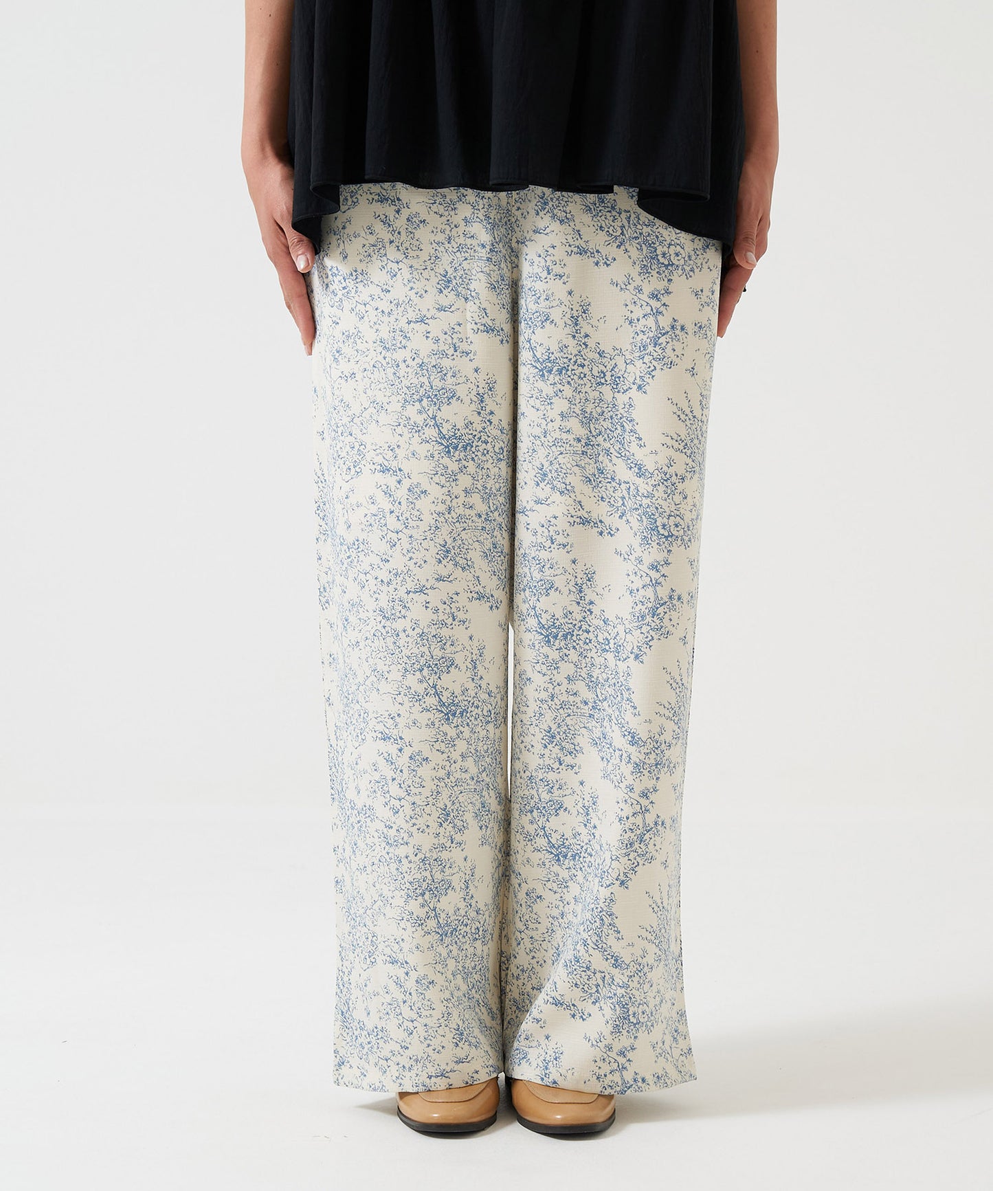 Easy Pattern Wide Pants