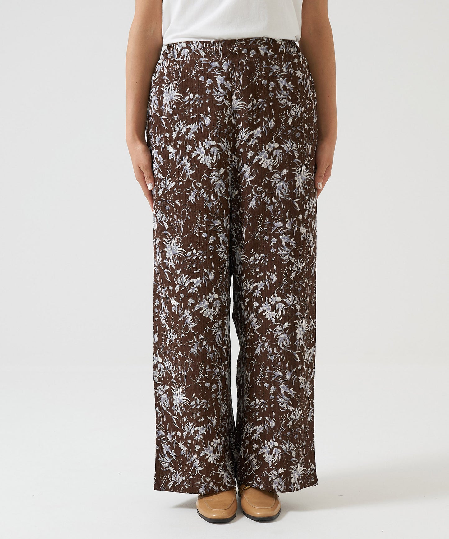 Easy Pattern Wide Pants