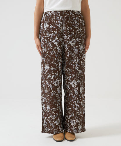 Easy Pattern Wide Pants