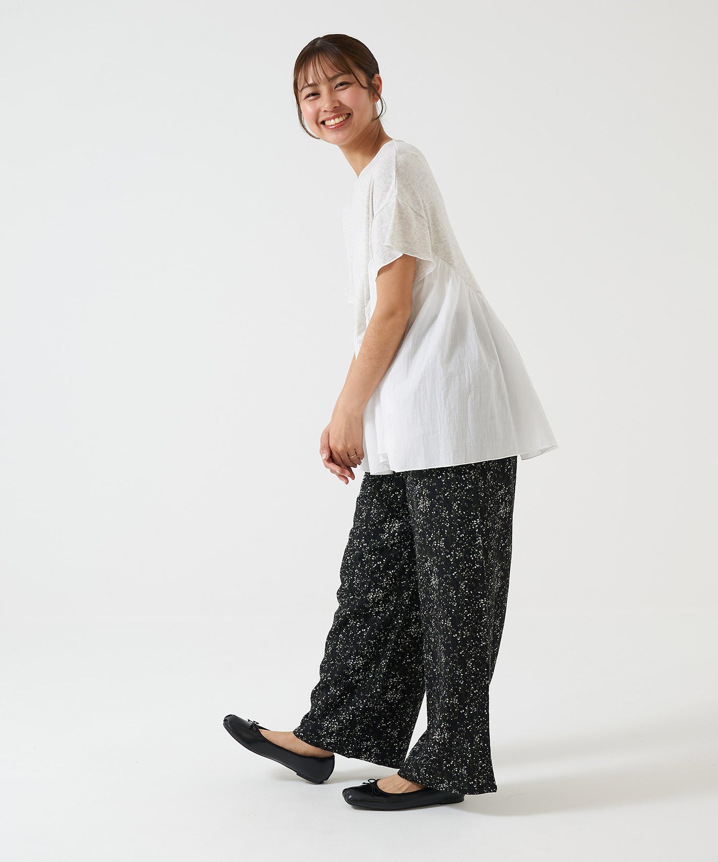 Easy Pattern Wide Pants
