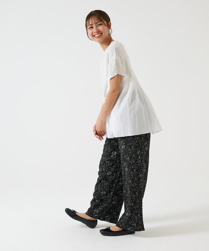 Easy Pattern Wide Pants