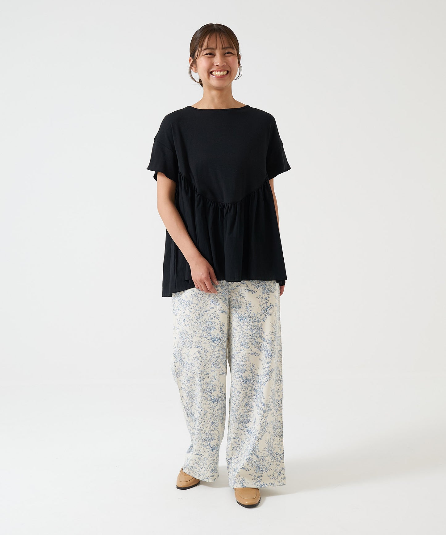 Easy Pattern Wide Pants