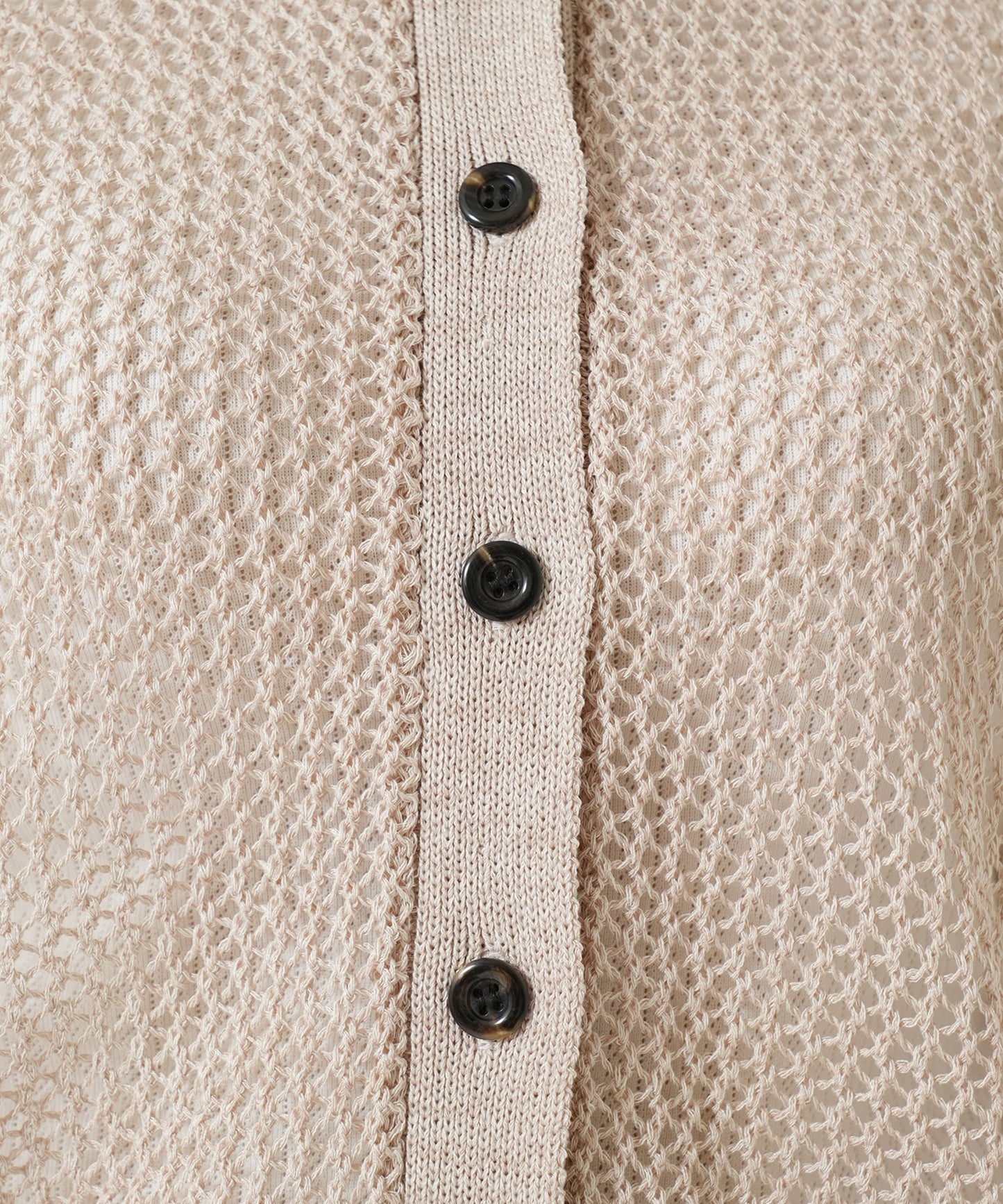 Mesh Polo Collar Vest