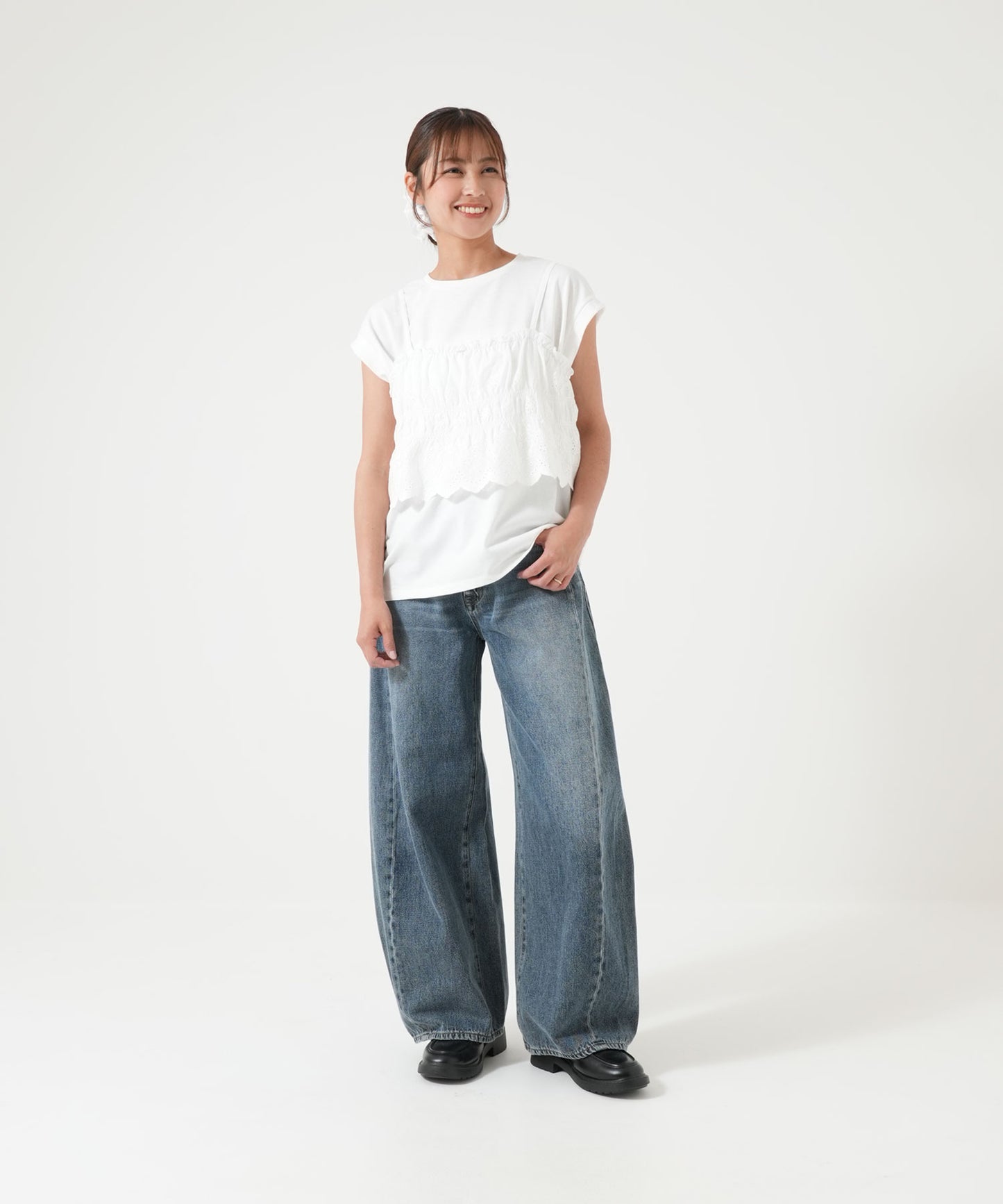 ホワイト / 162cm / FREE