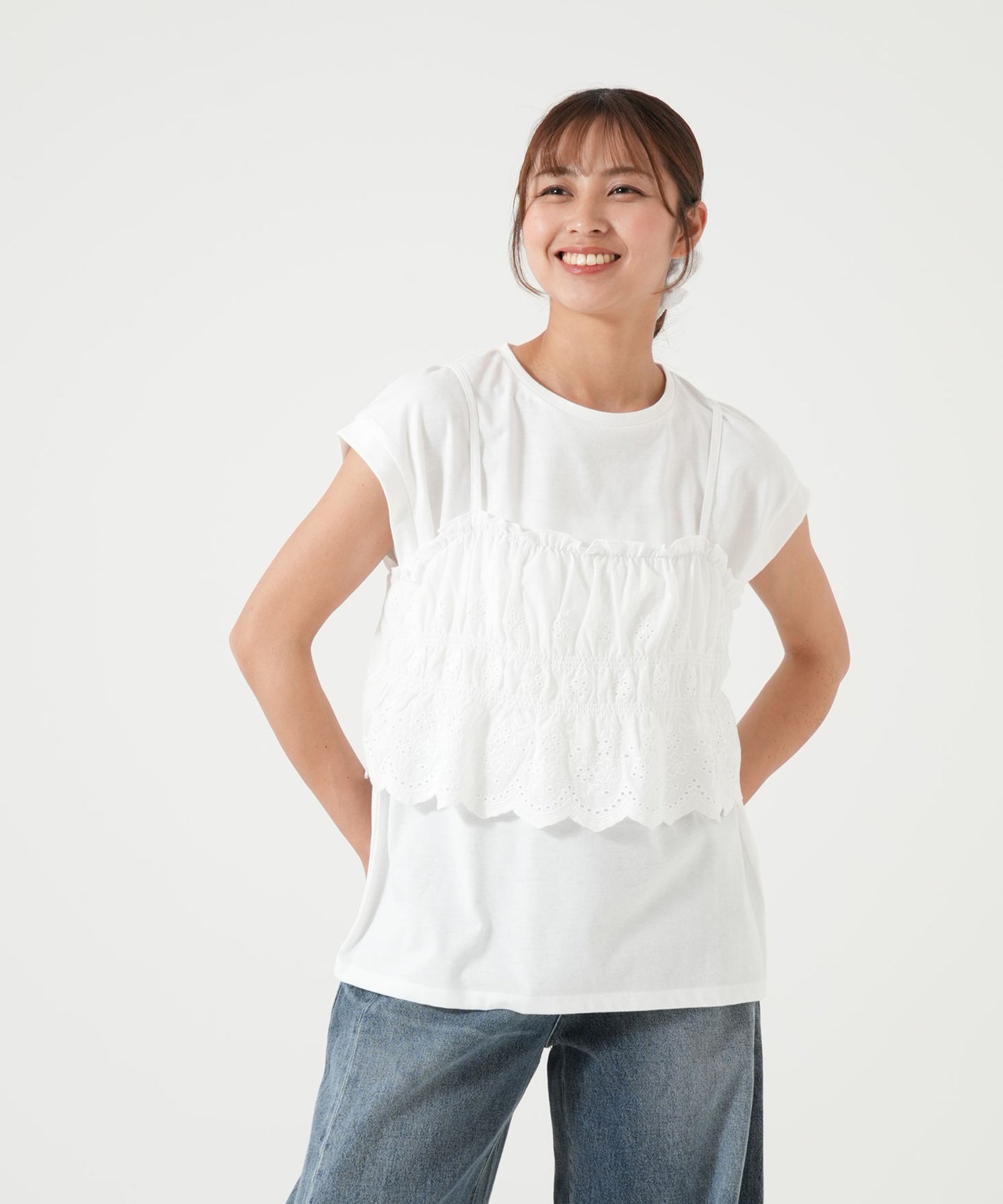 ホワイト / 162cm / FREE