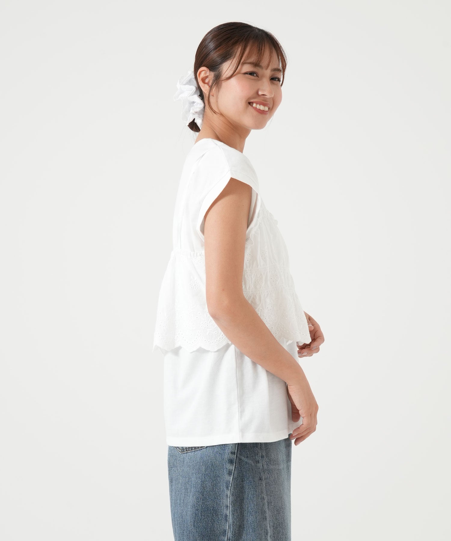 ホワイト / 162cm / FREE