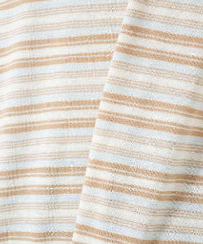 《5月28日入荷予定》マルチボーダーノースリTEE