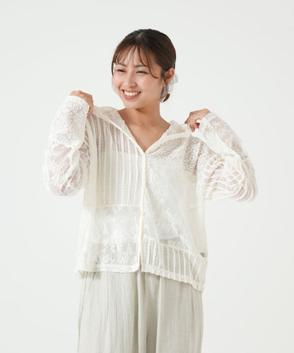 《5月28日入荷予定》レース切替フーディー