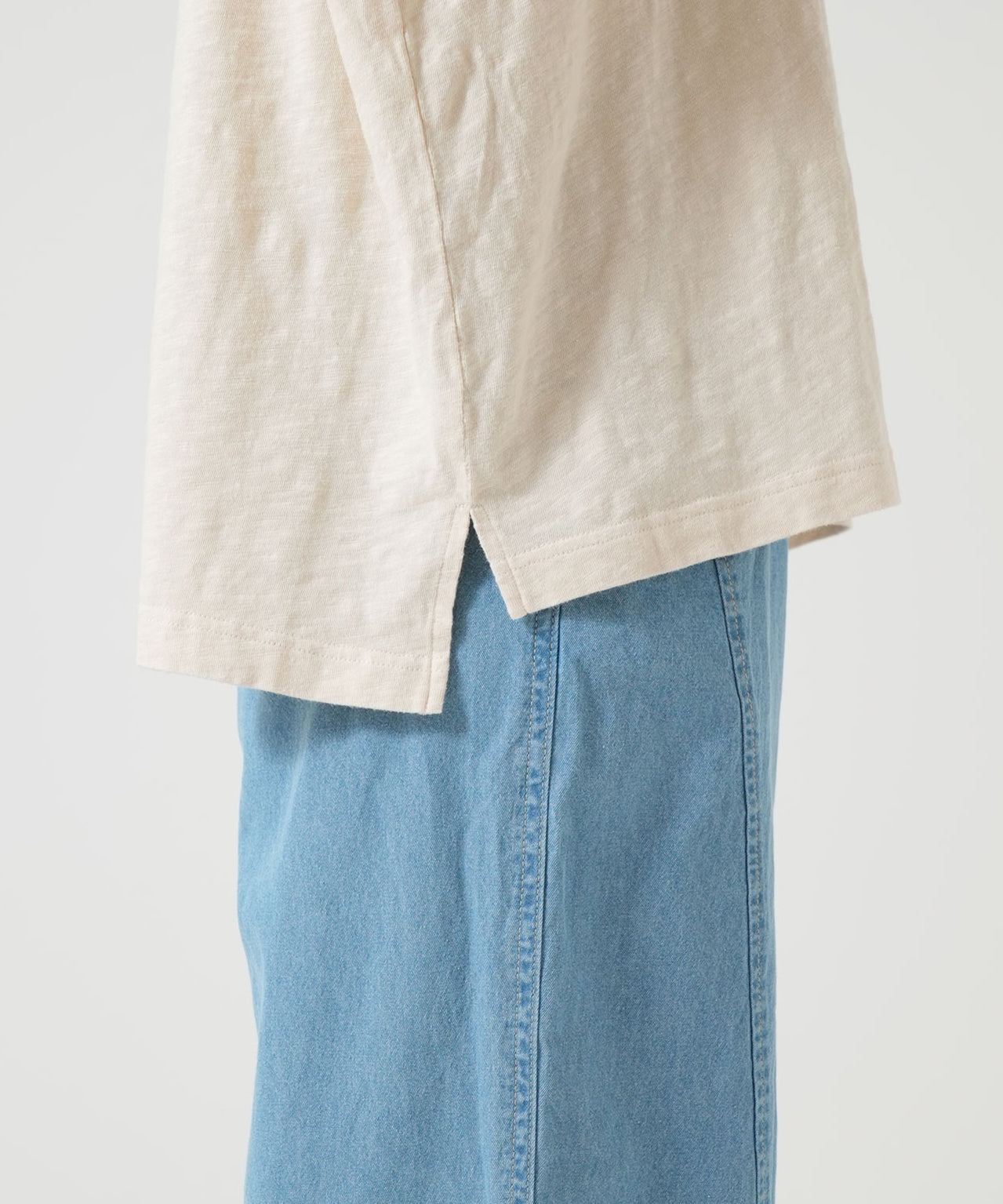 スラブフォトプリントTEE