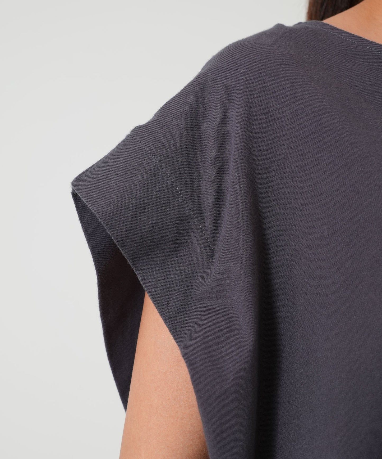 Photo Print Cocoon Pullover