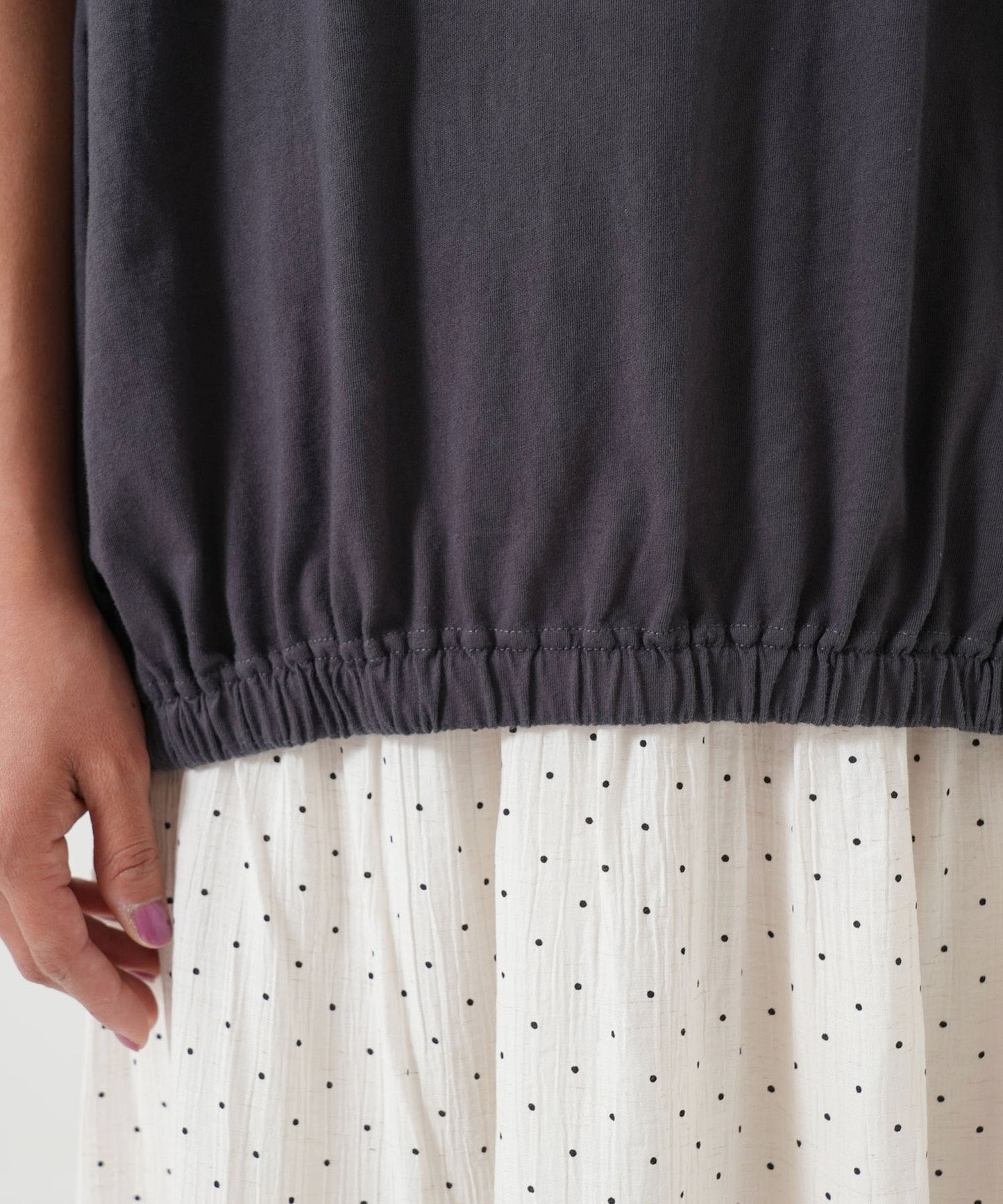Photo Print Cocoon Pullover