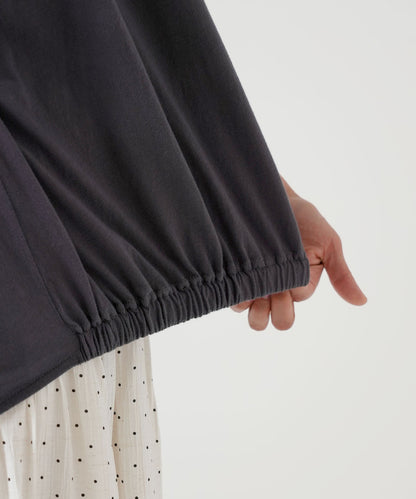 Photo Print Cocoon Pullover