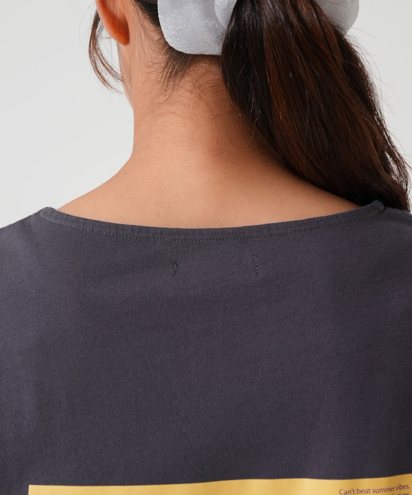 Photo Print Cocoon Pullover
