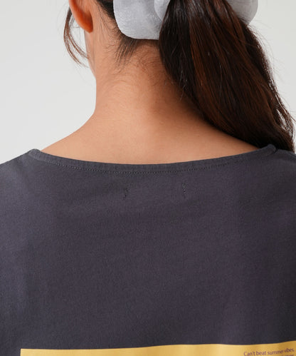 Photo Print Cocoon Pullover
