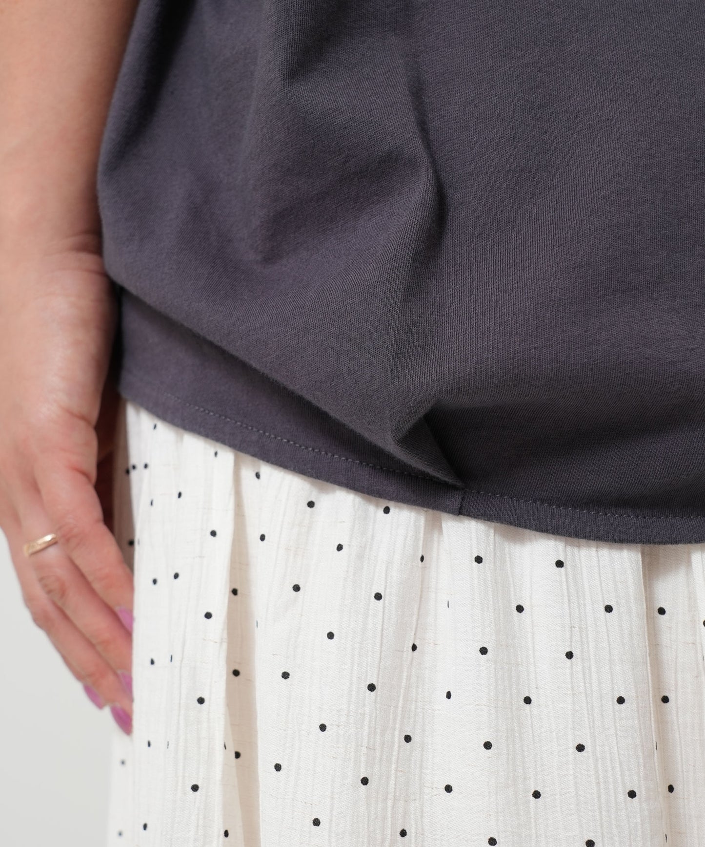 Photo Print Cocoon Pullover