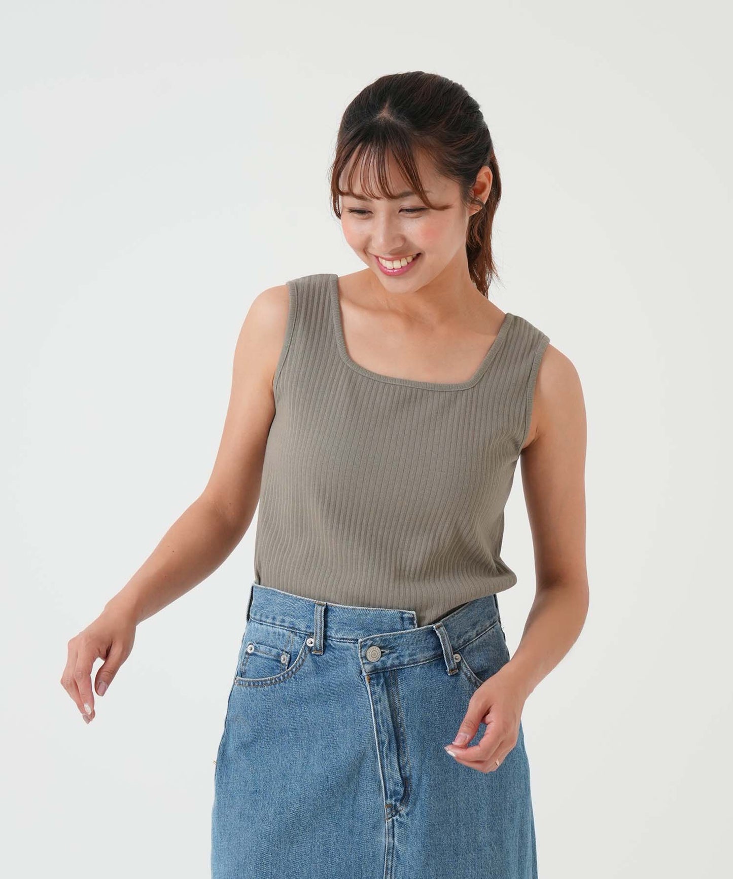 カーキ / 162cm / FREE