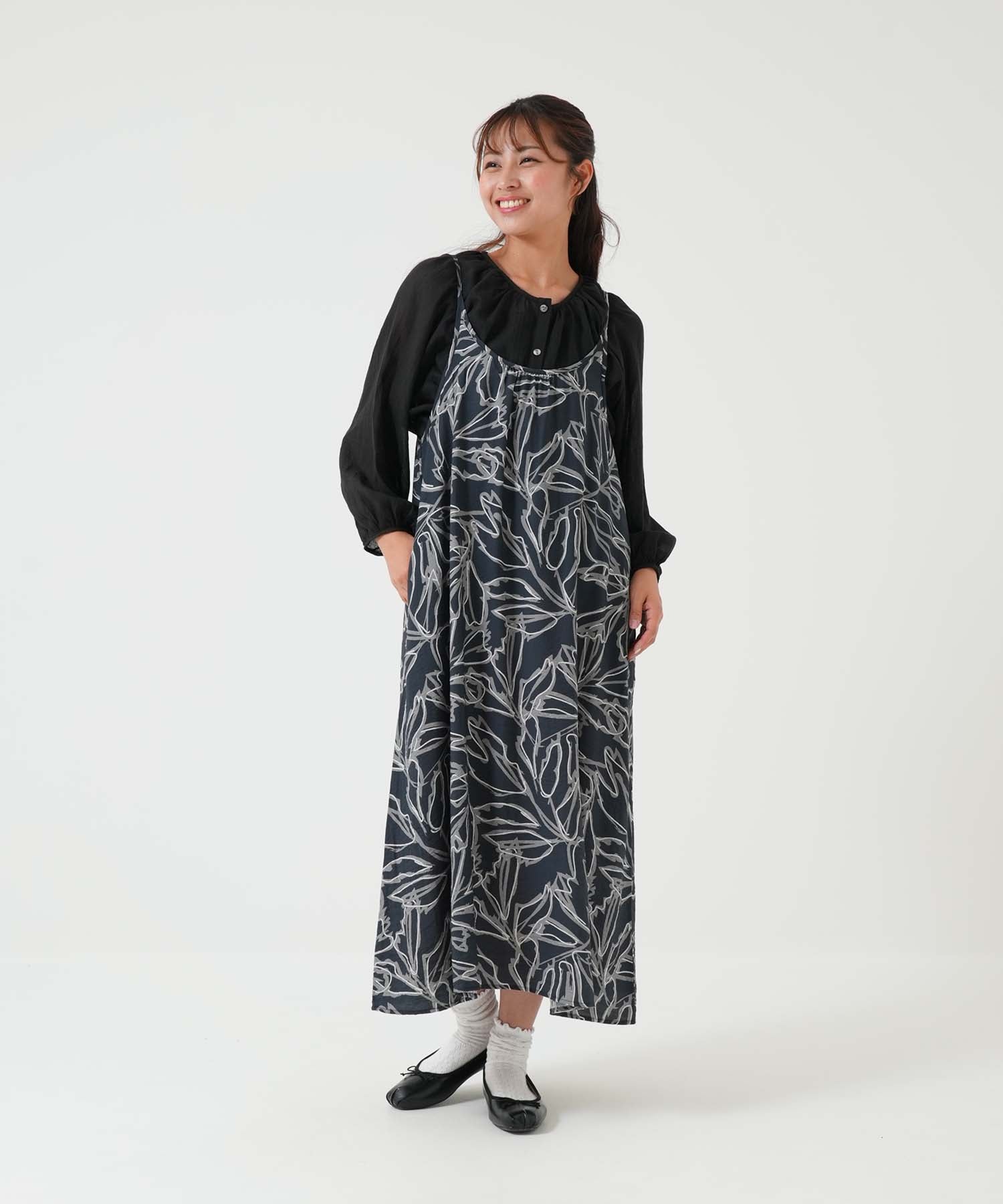6月9日入荷予定》ボタニカルキャミワンピース – HEART MARKET