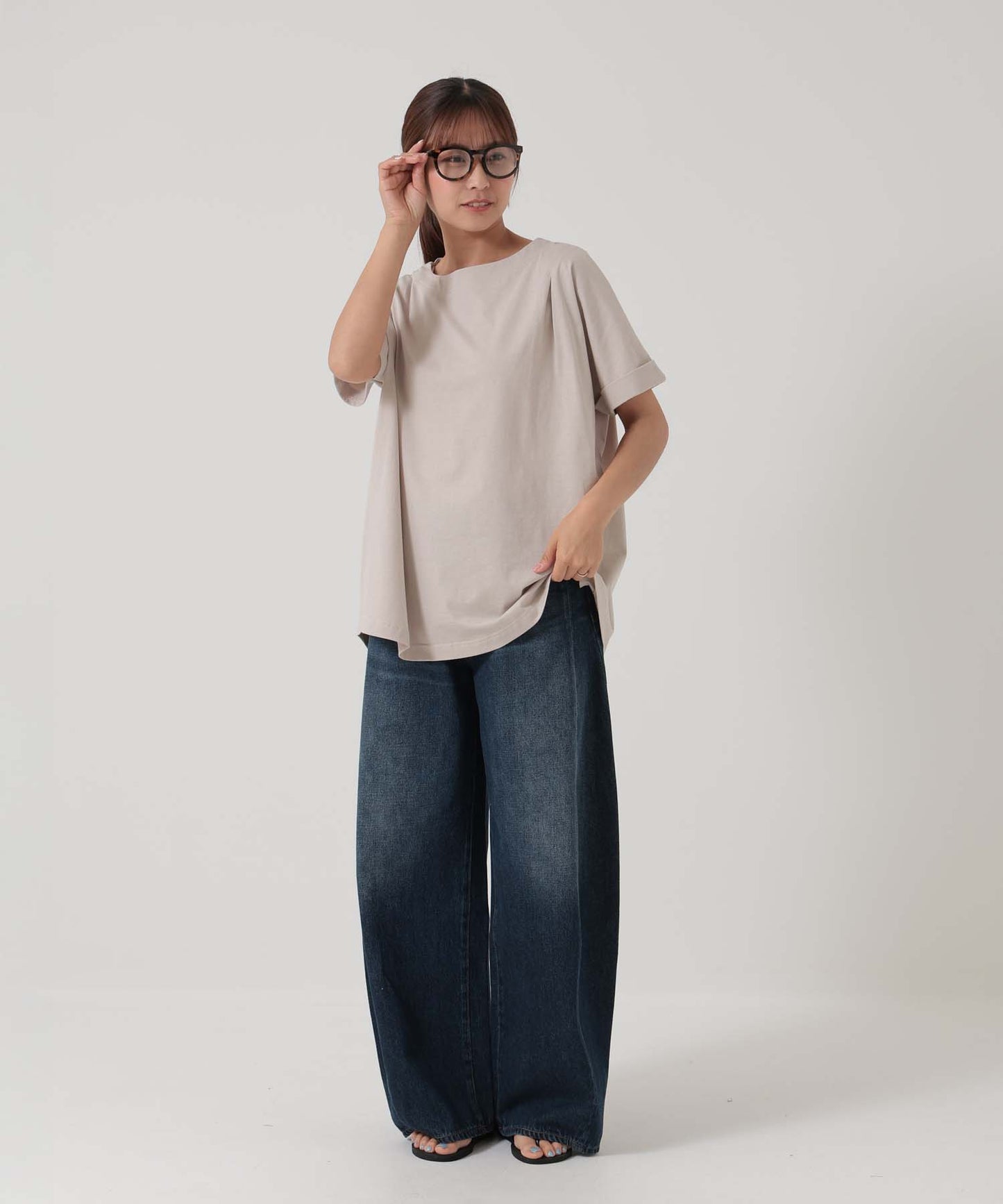 グレージュ / 162cm / FREE