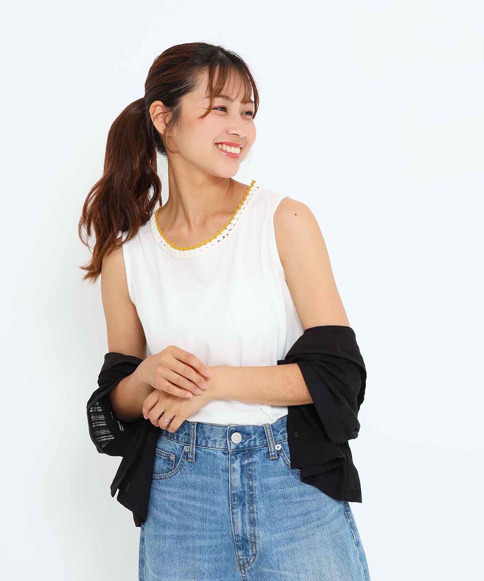 ホワイト / 162cm / FREE
