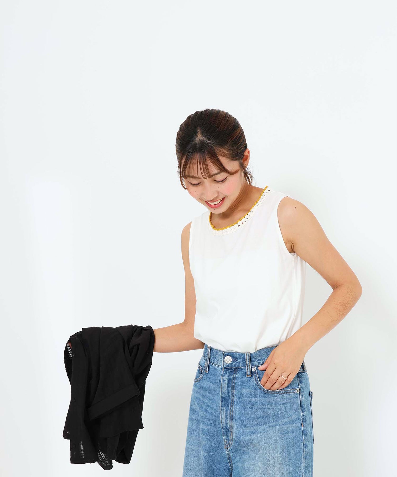 ホワイト / 162cm / FREE