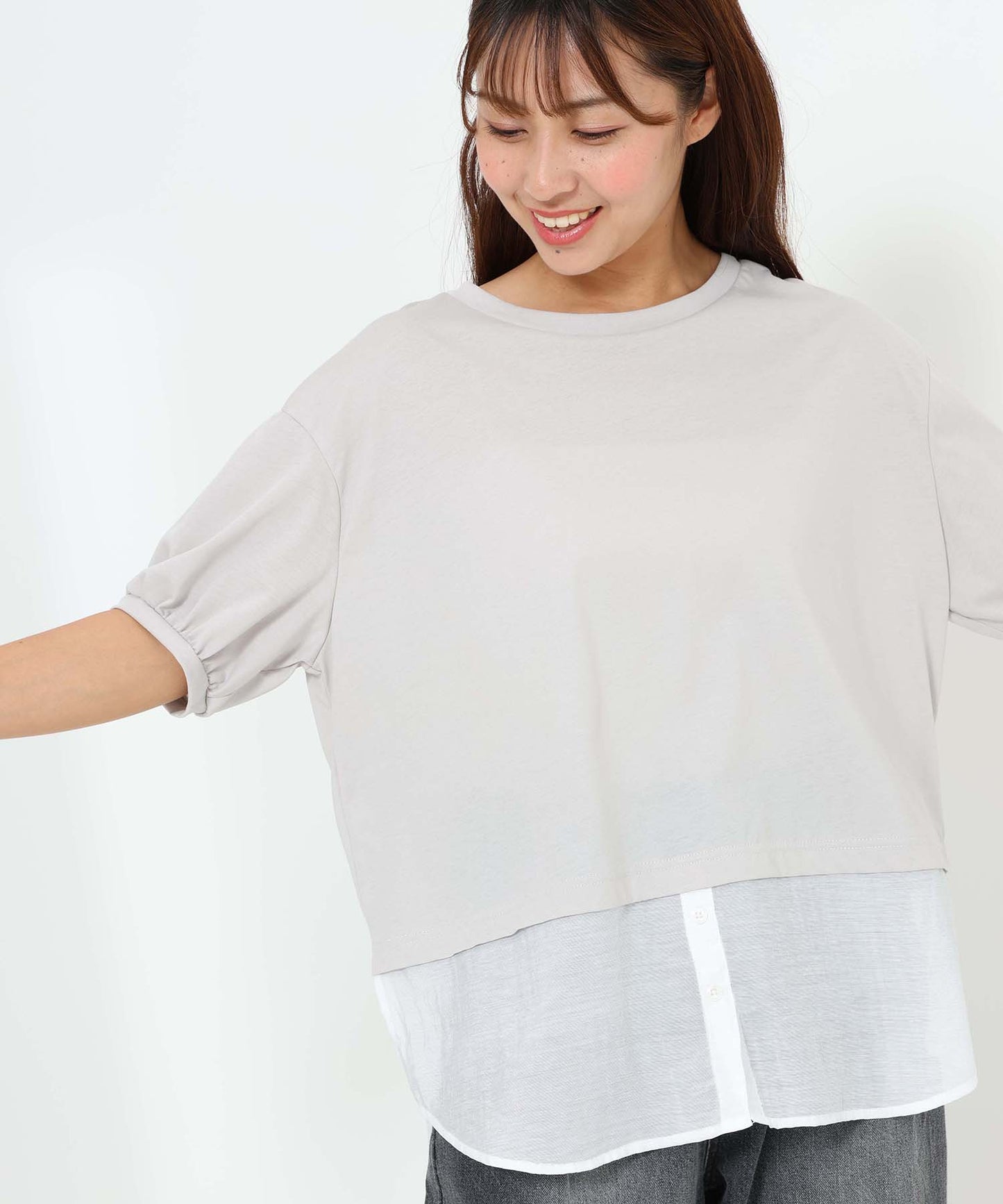 グレージュ / 162cm / FREE