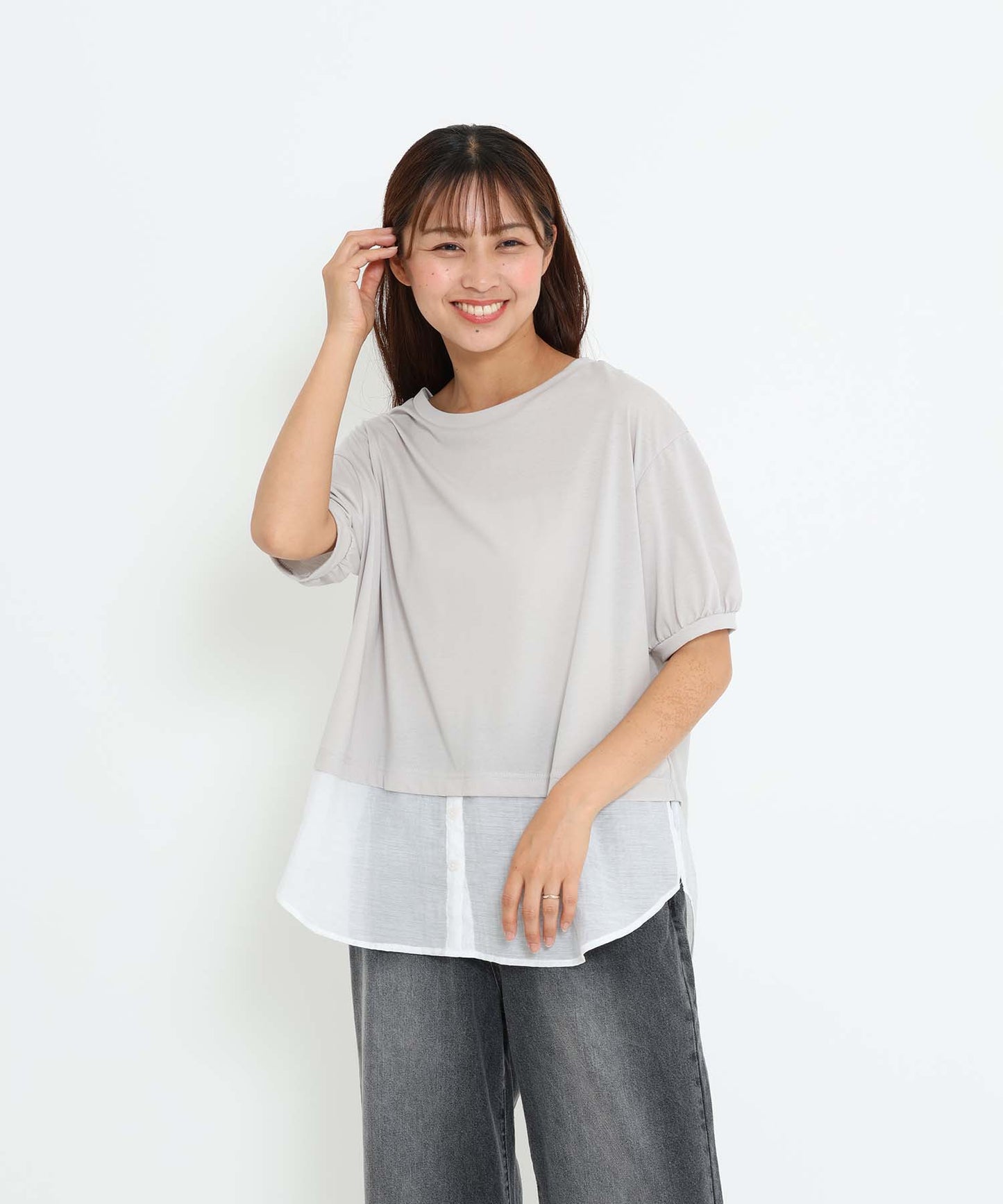 グレージュ / 162cm / FREE