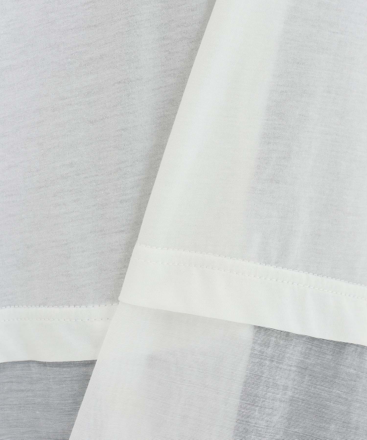 《7月8日入荷》異素材レイヤードプルオーバー