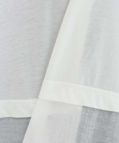 《7月8日入荷》異素材レイヤードプルオーバー