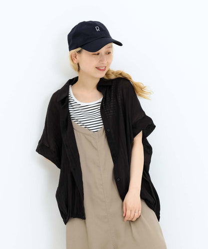 《7月8日入荷予定》前開きドルマンブラウス