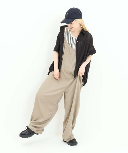 《7月8日入荷予定》前開きドルマンブラウス