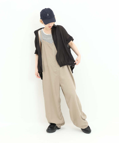 《7月8日入荷予定》前開きドルマンブラウス