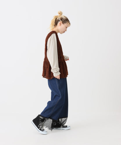 ブラウン / 154cm / FREE