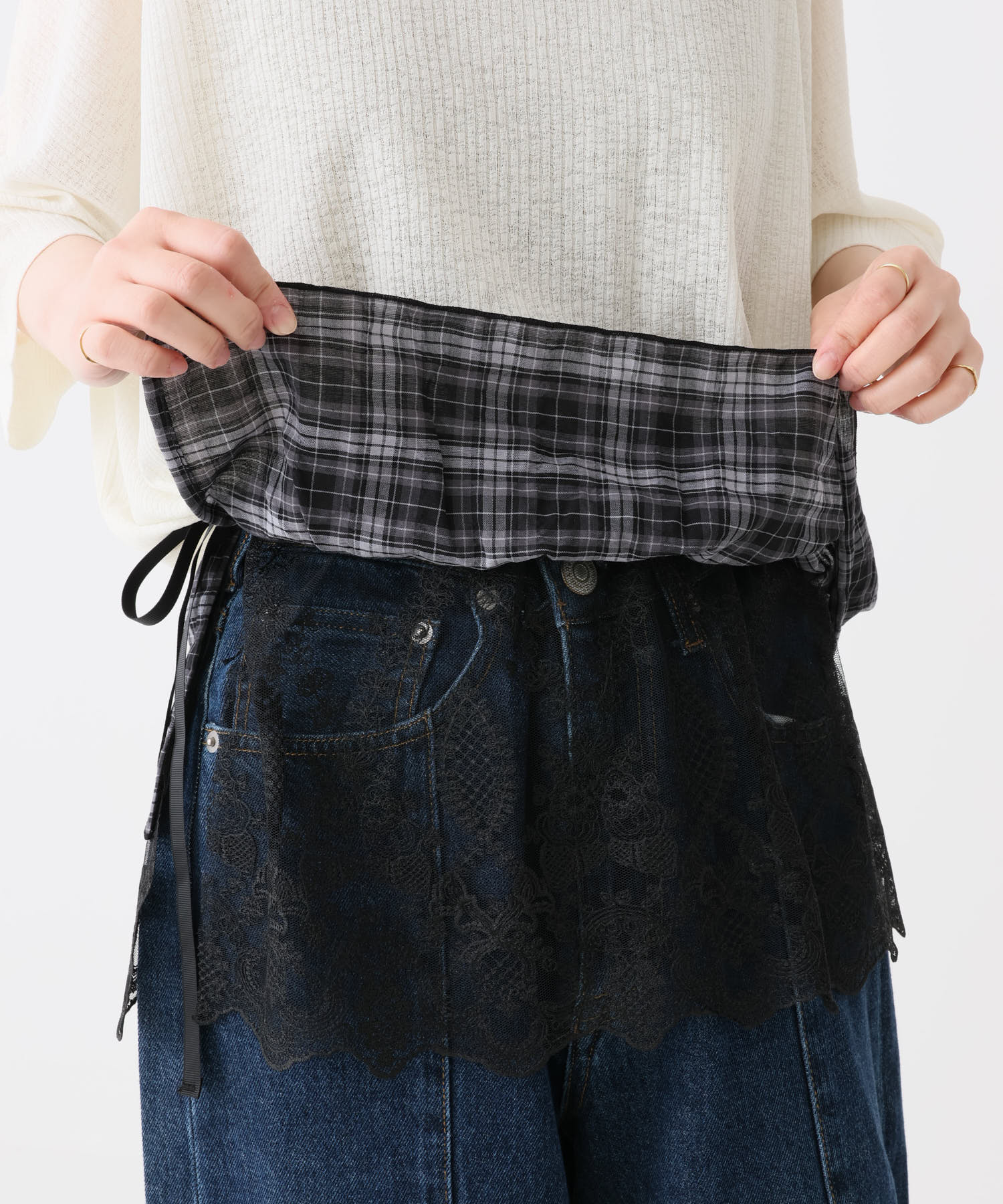 《近日発売》レースレイヤード
