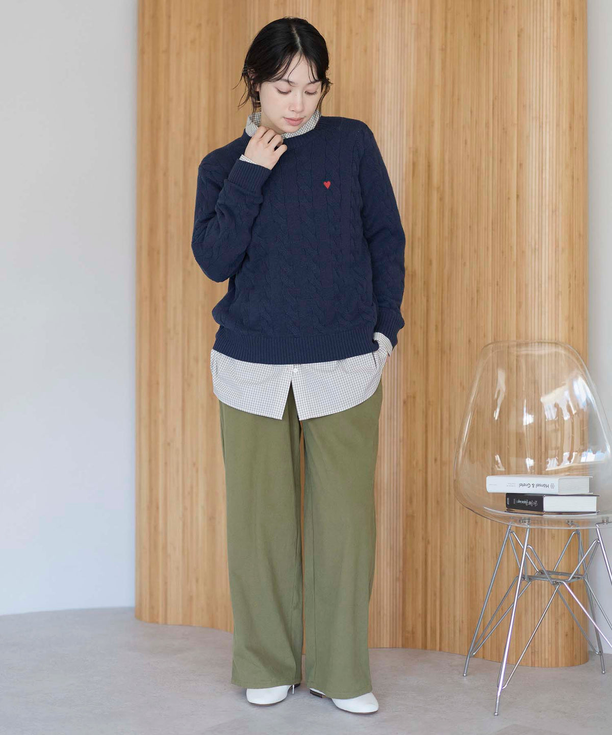 カーキ / 157cm / M