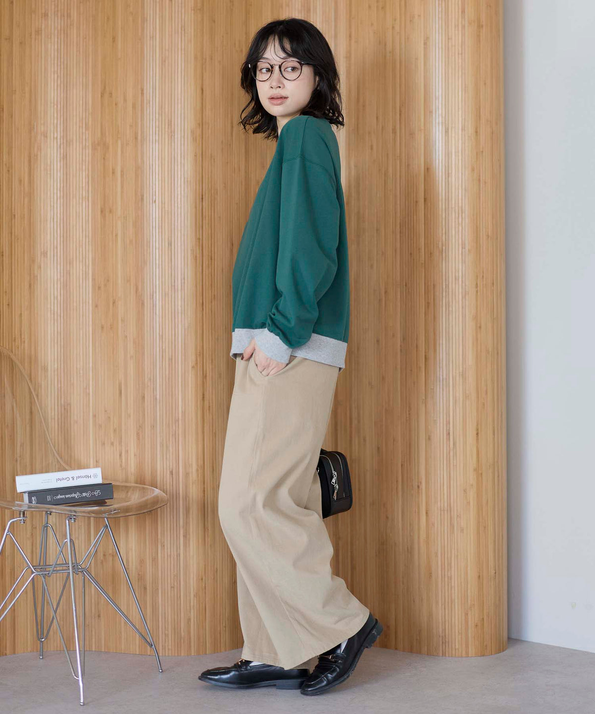 ベージュ / 157cm / M