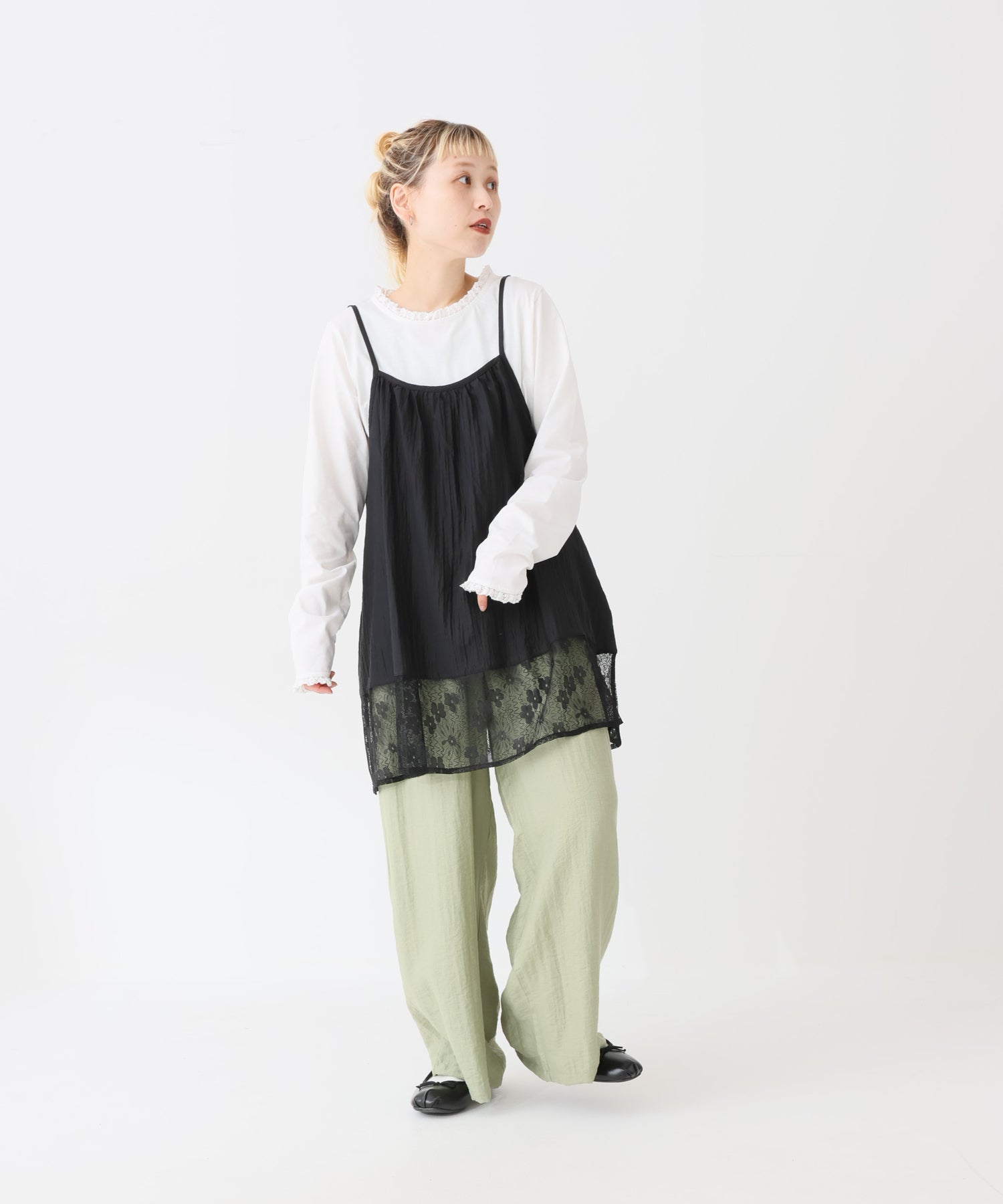 ホワイト / 154cm / M