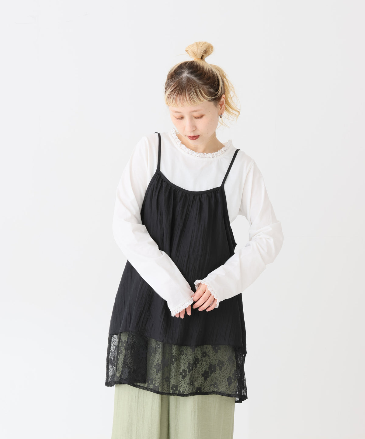 ホワイト / 154cm / M