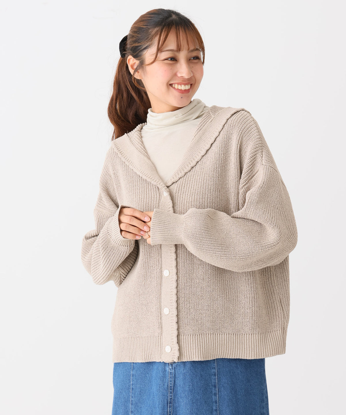 グレージュ / 162cm / FREE