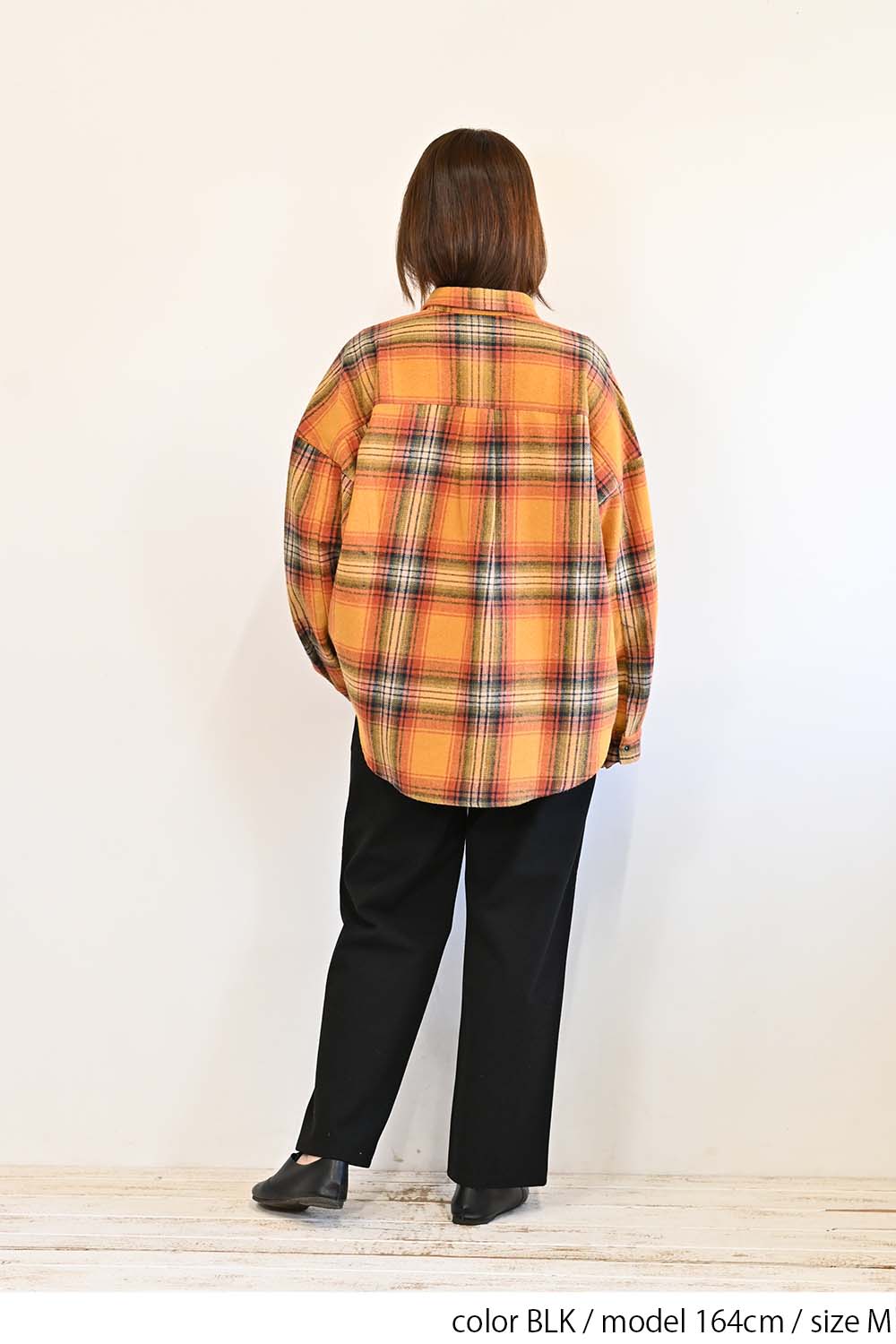 カットジャガードワイドパンツ