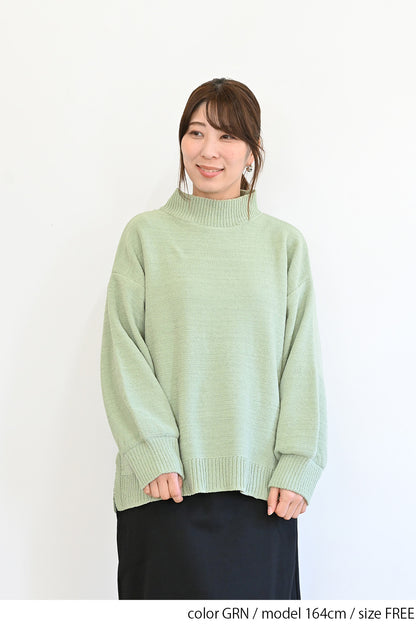 モールニットプルオーバー